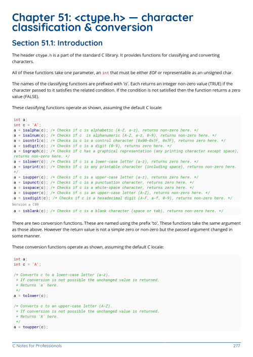 Essential C - a free C programming book