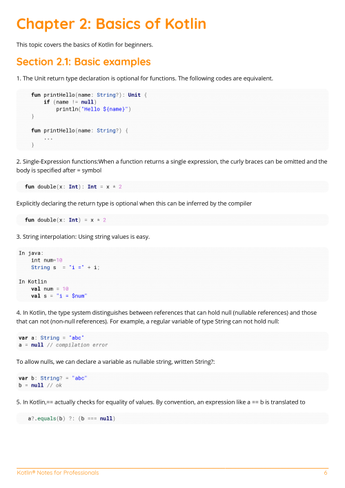 Kotlin® Example Page 1