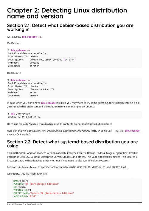 listhead linux kernel example