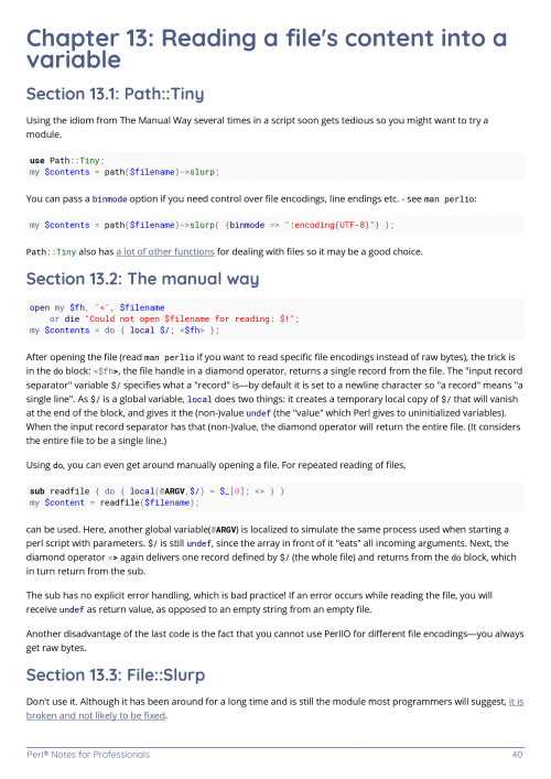 Perl® Example Page 3
