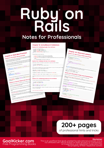 Ruby on Rails book